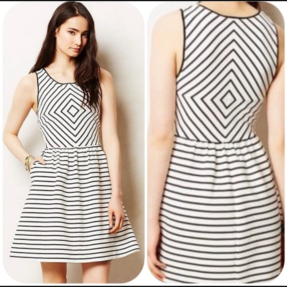 Maeve Pretty Little Liars Striped Dress Size 4 - Picture 7 of 7